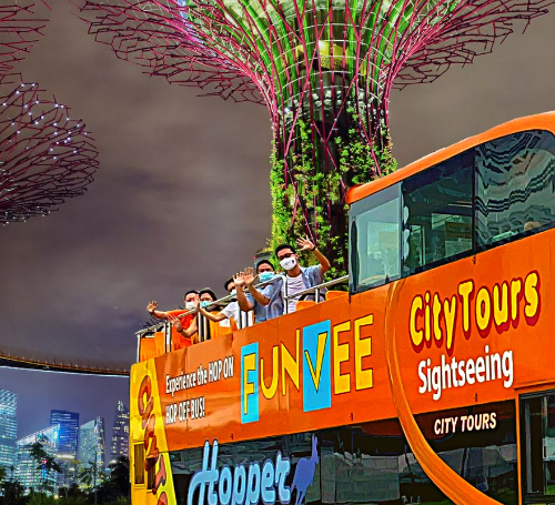 Gardens by the Bay 2 Domes Plus Free FunVee 2 Hours